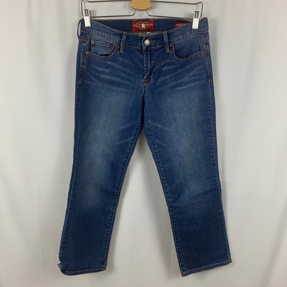 🍍lucky brand sweet n crop jeans